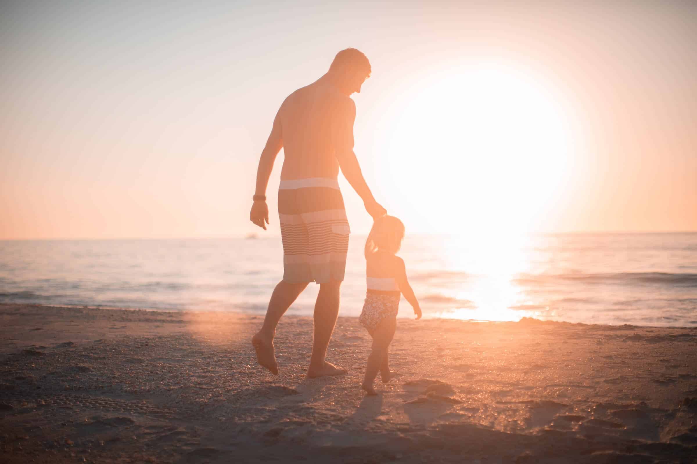 Sonnenuntergang am Strand