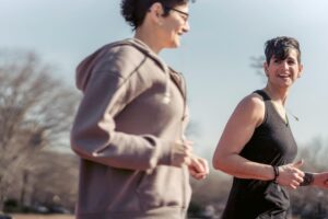 Menschen beim Joggen